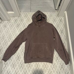 Los Angeles Apparel Dark Brown Hoodie